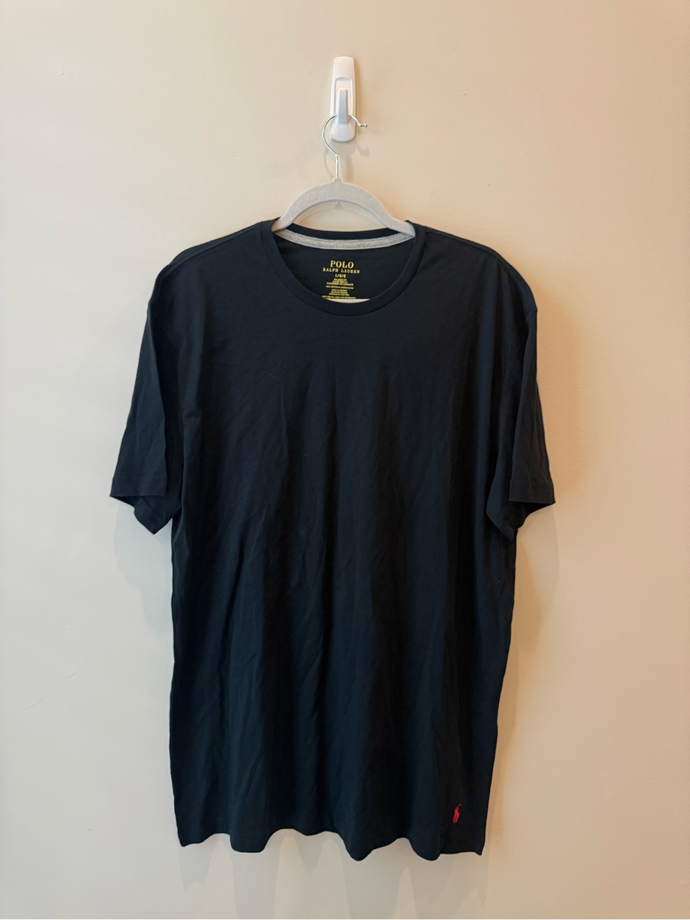 Ralph Lauren Black Short-Sleeve Crew Neck Tee
